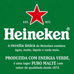 Cerveja Lager Puro Malte Heineken Lata 350ml